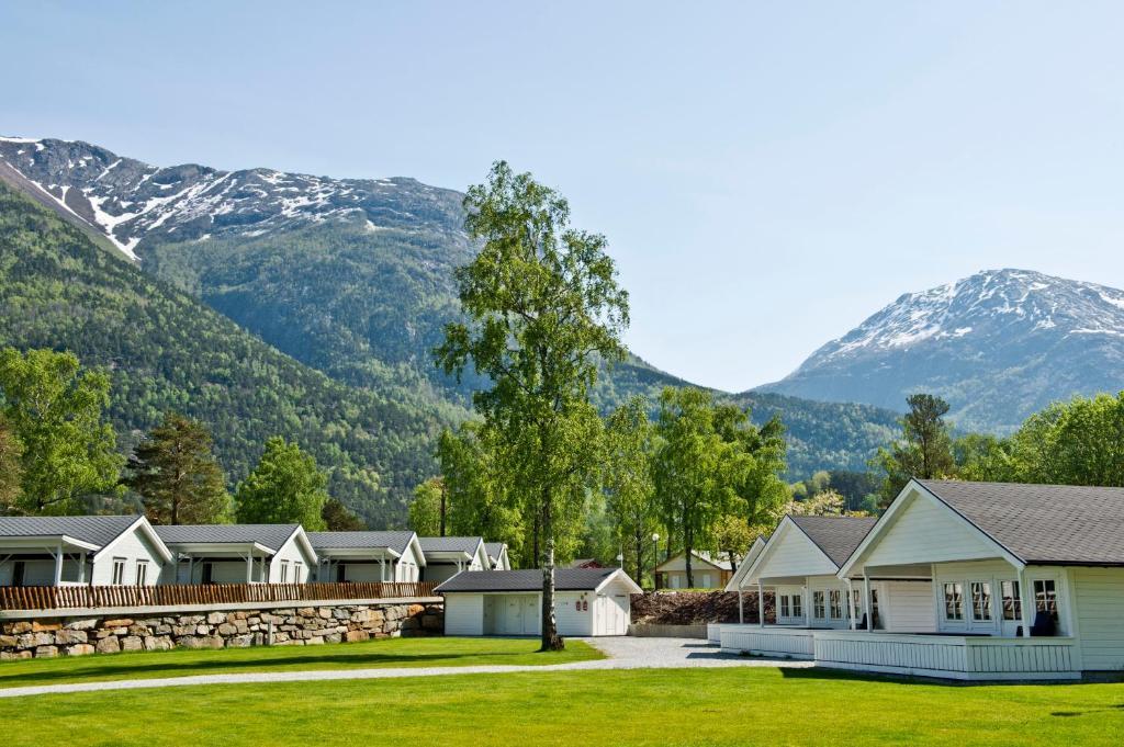 Kinsarvik Camping Hotel Bagian luar foto